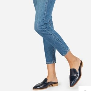 Everlane "The Modern Loafer Mule" in navy, size 11